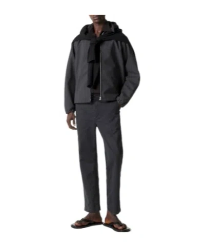 Auralee Oversized Jacket In Black