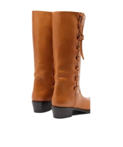 Paris Texas Versatile Long Boots In Brown