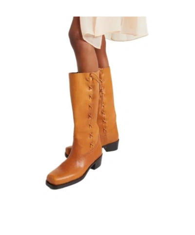 Paris Texas Versatile Long Boots In Brown