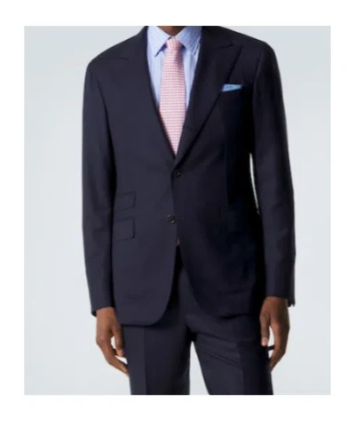 Dunhill Single-breasted Suit Jacket In Black