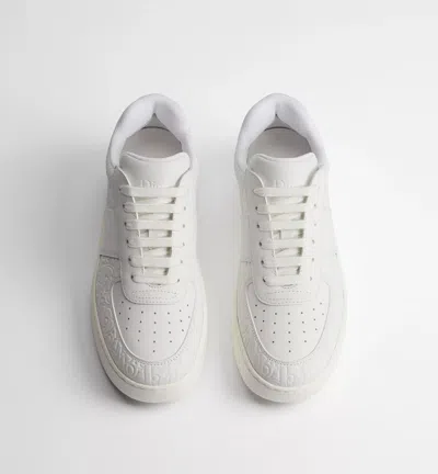 Dior Star Sneaker In White