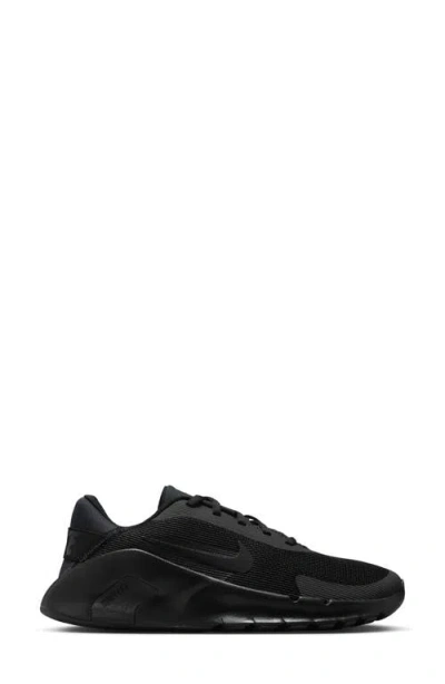 Nike Flex Train Athletic Training Shoe In Black