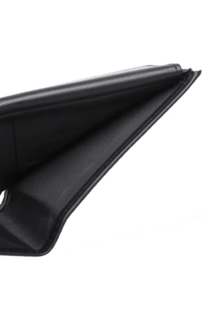 Buxton Smooth Rfid Bifold In Black
