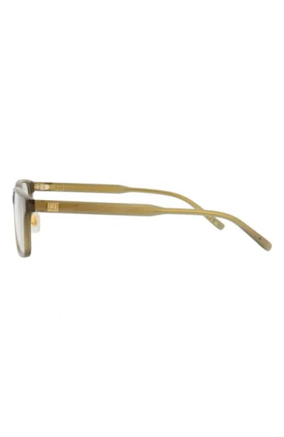 Dunhill Square-frame Acetate Optical Frames In Green