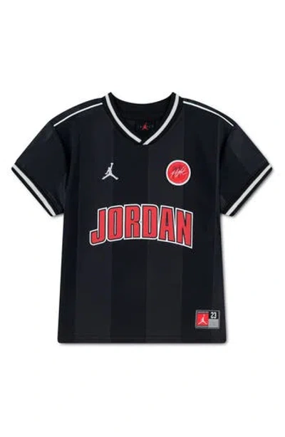 Jordan Logo-appliqué Striped T-shirt In Multi