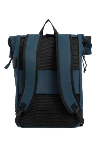 Duchamp Roll Top Backpack In Blue