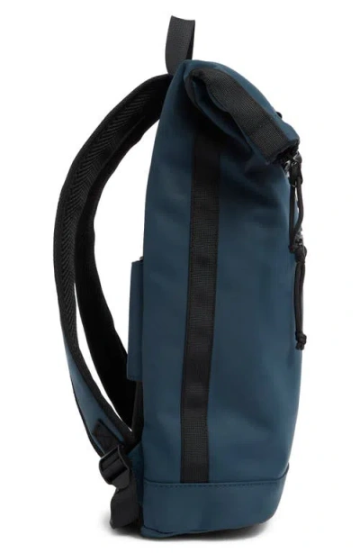 Duchamp Roll Top Backpack In Blue