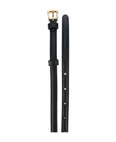 Prada Dark Belt In Black