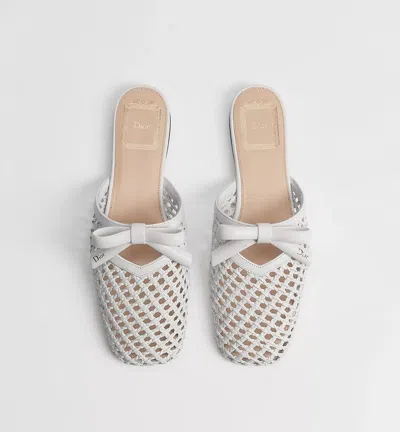 Dior Cœur Mule In White