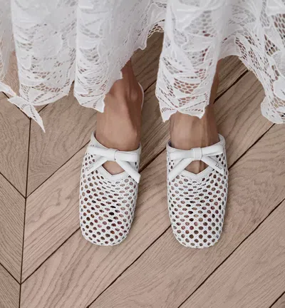 Dior Cœur Mule In White