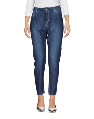 Blumarine Denim Pants In Blue