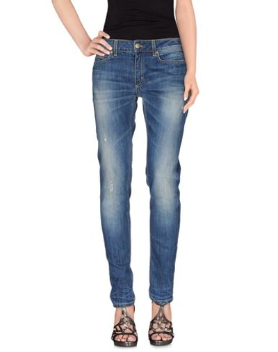 Dondup Denim Trousers In Blue