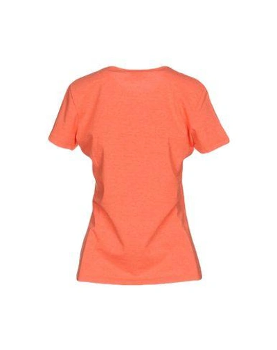 Shop Converse T-shirt In Salmon Pink