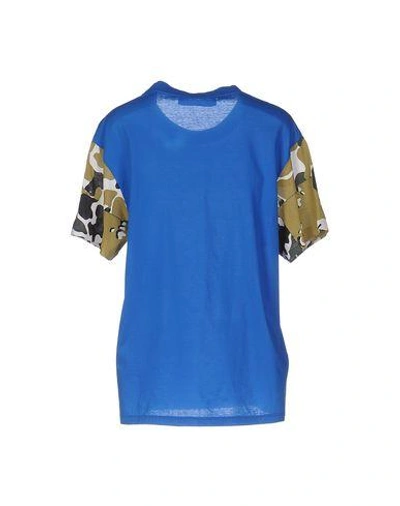 Shop Golden Goose T-shirt In Bright Blue