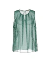 Michael Michael Kors Top In Light Green