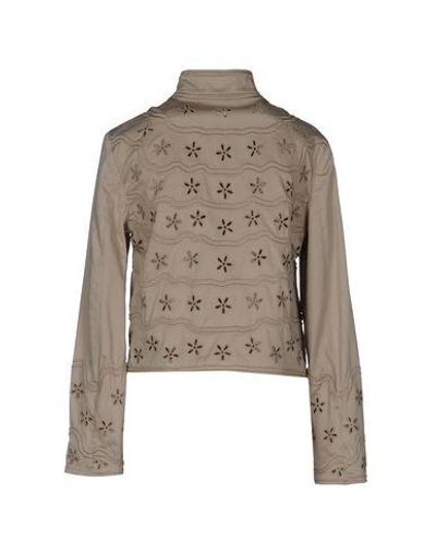 Shop Ermanno Scervino Blazer In Sand