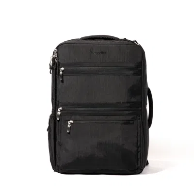 Baggallini Modern Convertible Small Backpack Messenger In Black