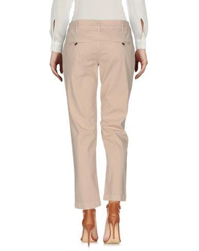 Shop Dolce & Gabbana Woman Pants Beige Size 4 Cotton, Elastane