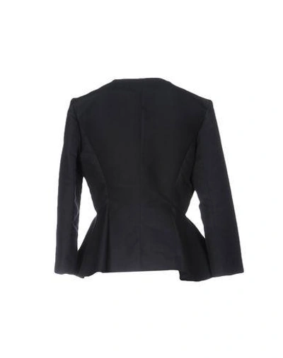 Shop Marni Blazer In Steel Grey