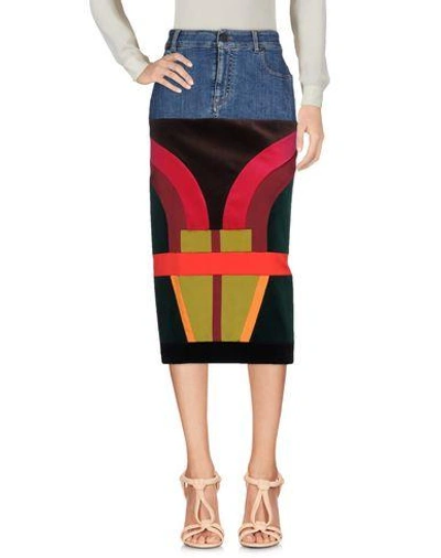 Shop Tom Ford 3/4 Length Skirts In Fuchsia