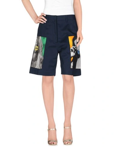 Acne Studios Bermudas In Dark Blue