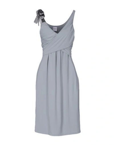 Red Valentino Knee-length Dresses In Grey