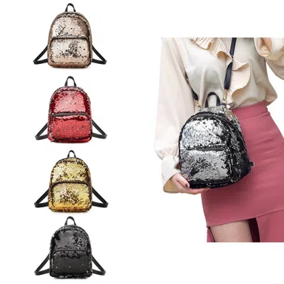 Bybeej Let It Twinkle Sequin Backpack Pretty And Practical