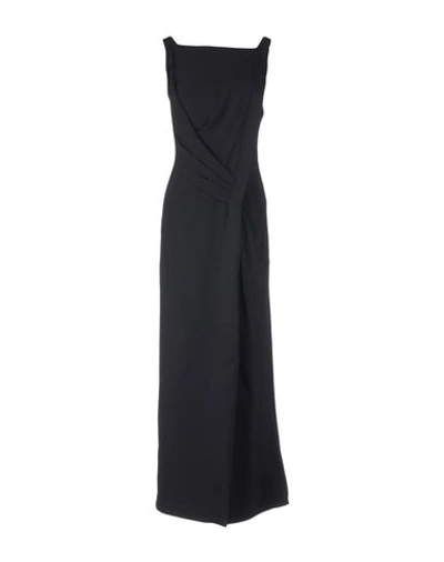 Maiyet Long Dress In Dark Blue