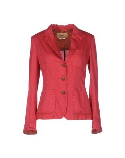 Shop Alviero Martini 1a Classe Blazer In Red