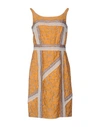 Prada Knee-length Dresses In Orange