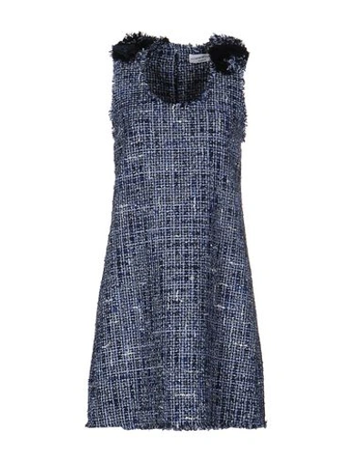 Sonia Rykiel Short Dress In Blue