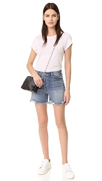 Shop J Brand Ivy High Rise Shorts In Wrecked