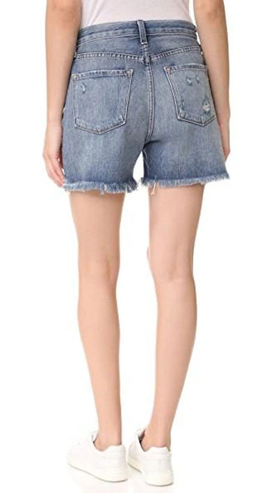 Shop J Brand Ivy High Rise Shorts In Wrecked