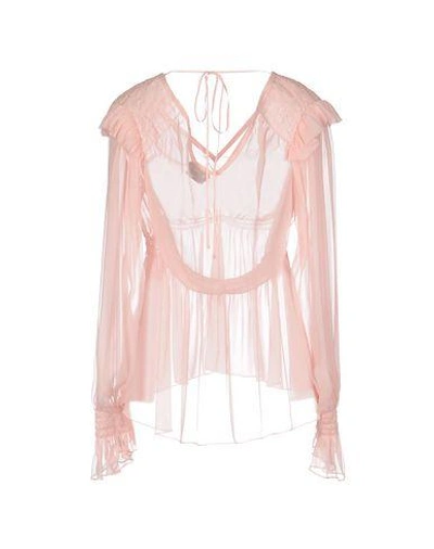Shop Tom Ford Blouses In Pink