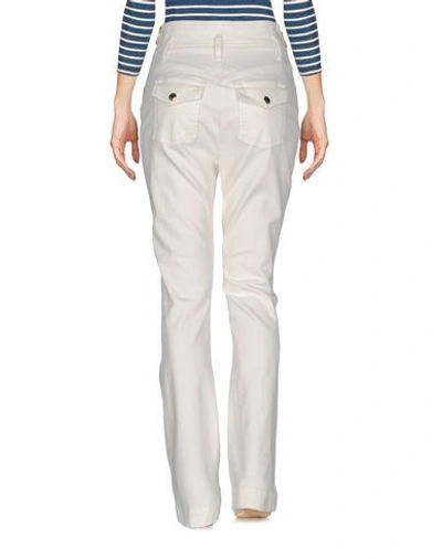 Shop Just Cavalli Denim Pants In White