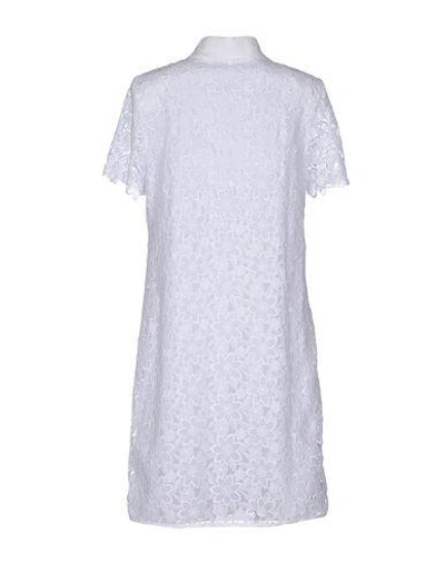 Shop Escada Short Dresses In White