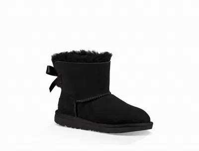 Ugg Mini Bailey Bow Ii - Ankle Boot In Black