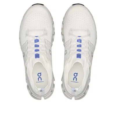 On Running White Cloudswift 4 Ad Textile Sneakers In White