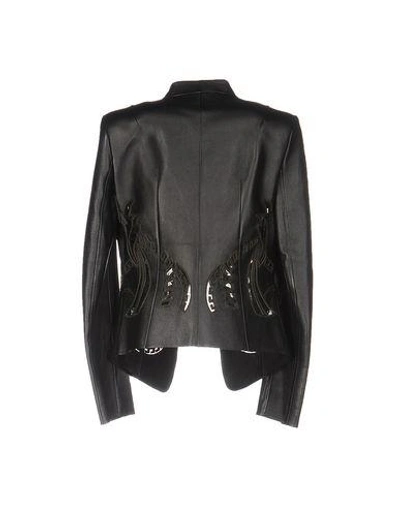 Shop Versace Blazers In Black