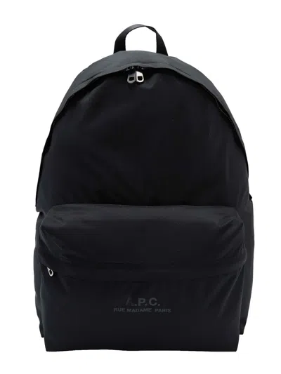 A.p.c. A. P.c. Mini Classic Backpack 50x35x20 Cm In Black
