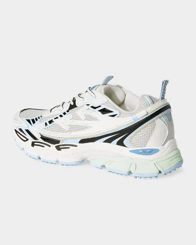 Off-white Sneakers Be Right Back White Light Blue In Animal Print