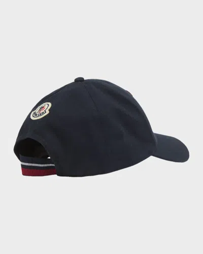 Moncler Monogram Patch Adjustable Baseball Cap