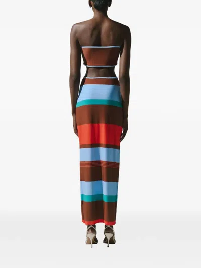 Baobab Mambo Reversible Maxi Dress In Multi