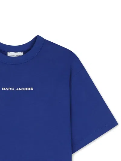 Marc Jacobs Popcorn-print T-shirt In Blue