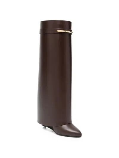 Givenchy Stylish Calf Leather Ankle Boots For Women In Black