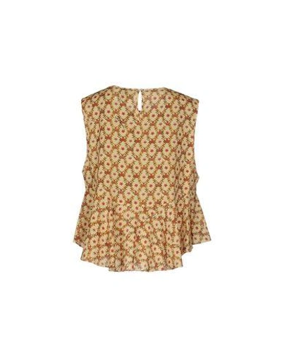 Shop Just Cavalli Top In Yellow