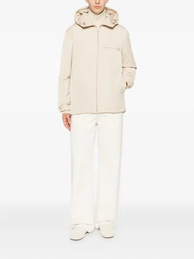 Sandro Contrast-stitch Jeans In White