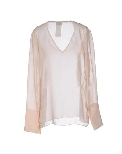 Shop Just Cavalli Blouses In Pink