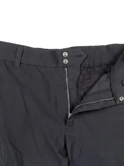 Pre-owned Versace 2000s Cargo Pants In Gray