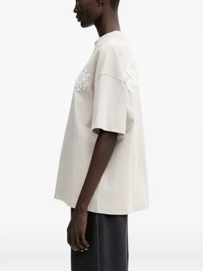Wrstbhvr Reen V2 Logo-print T-shirt In White